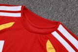 26/27 (2026）Adidas Clover Vest (Germany ) Training Red With Pants Sets Player 1:1 Quality Soccer Jersey