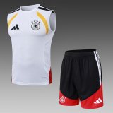 26/27 (2026）Adidas Clover Vest (Germany ) Training White With Pants Sets Player 1:1 Quality Soccer Jersey