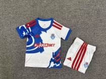 26/27（2026） University of Chile  Away Kids 1:1 Quality Soccer Jersey