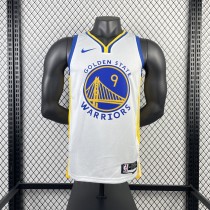 2023 Golden State Warriors V-neck White #9 IGUODALA  1:1 Quality NBA Jersey