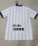 1981/1984 Rangers Away Fans Retro 1:1 Quality Soccer Jersey