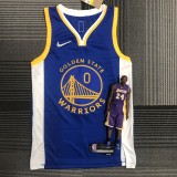 Golden State Warriors Blue  #0 PAYTON II 1:1  Quality NBA Season Jerseys 75 Year