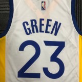 Golden State Warriors White #23 CREEN 1:1  Quality NBA Season Jerseys 75 Year