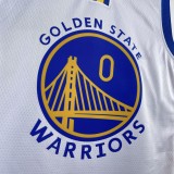 Golden State Warriors White #0 PAYTON II 1:1  Quality NBA Season Jerseys 75 Year
