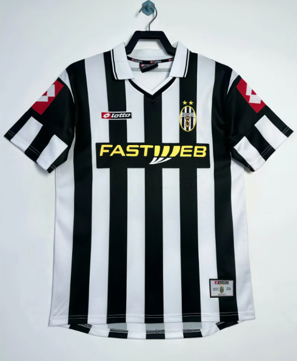 2001/2002 Juventus Home Retro Fans 1:1 Quality Soccer Jersey