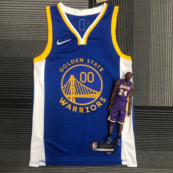 Golden State Warriors Blue #00 KUMINGA 1:1  Quality NBA Season Jerseys 75 Year