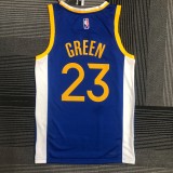 Golden State Warriors Blue #23 CREEN 1:1  Quality NBA Season Jerseys 75 Year