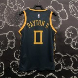 2018 Golden State Warriors Grey Retro #0 PANTON II  1:1  Quality NBA Season Jerseys