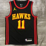 2026 Hawks YOUNG #11 Black 1:1 Quality NBA Jersey