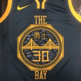 2018 Golden State Warriors Grey Retro #30 CURRY 1:1  Quality NBA Season Jerseys