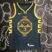 2018 Golden State Warriors Grey Retro #3 POOL  1:1  Quality NBA Season Jerseys