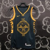 2018 Golden State Warriors Grey Retro #35 DURANT   1:1  Quality NBA Season Jerseys