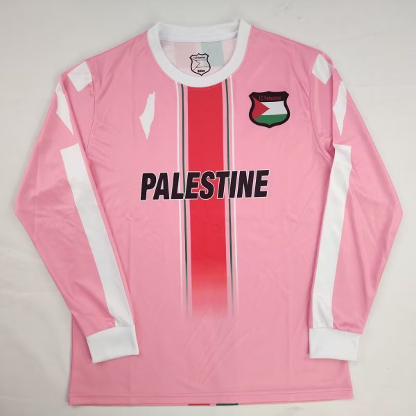 24/25 Palestine Special Edition  Long sleeve Fans 1:1 Quality Soccer Jersey