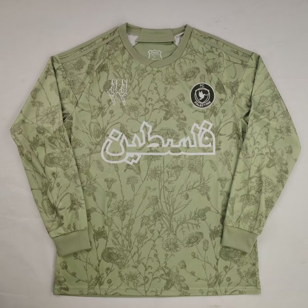 24/25 Palestine Special Edition  Long sleeve Fans 1:1 Quality Soccer Jersey