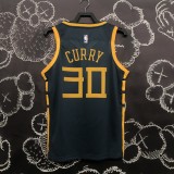 2018 Golden State Warriors Grey Retro #30 CURRY 1:1  Quality NBA Season Jerseys