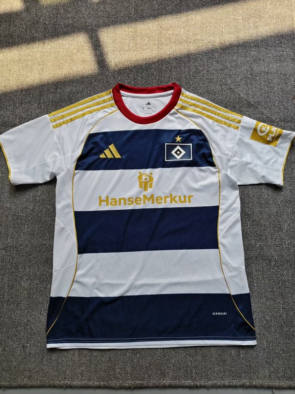 26/27(2026) Hamburger SV Home Fans 1:1 Quality Soccer Jersey