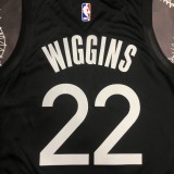 2020 Golden State Warriors Grey Retro #22 WIGGINS 1:1  Quality NBA Season Jerseys