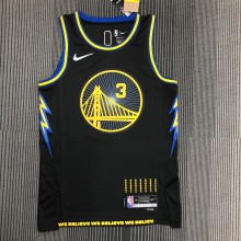 2022 Golden State Warriors Black City Edition #3 POOLE 1:1  Quality NBA Season Jerseys