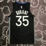 2020 Golden State Warriors Grey Retro #35 DURANT 1:1  Quality NBA Season Jerseys
