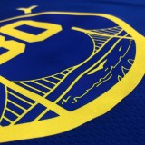 2021 Golden State Warriors Blue Tram City Edition #30 CURRY1:1  Quality NBA Season Jerseys