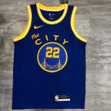 2021 Golden State Warriors Blue Tram City Edition #22 WIGGINS 1:1  Quality NBA Season Jerseys