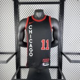 2024 Chicago Bulls Black City Edition #11 DEROZAN 1:1  Quality NBA Season Jerseys