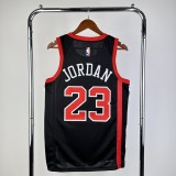 2024 Chicago Bulls Black City Edition #23 JORDAN  1:1  Quality NBA Season Jerseys