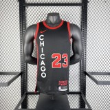 2024 Chicago Bulls Black City Edition #23 JORDAN  1:1  Quality NBA Season Jerseys