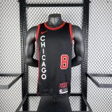 2024 Chicago Bulls Black City Edition #8 LAVINE  1:1  Quality NBA Season Jerseys