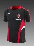 2008/2009  AC Milan Training Black  Fans Retro 1:1 Quality Soccer Jersey