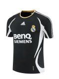 2006/2007 Real Madrid Training Black  Fans Retro 1:1 Quality Soccer Jersey