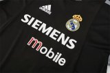 2006/2007 Real Madrid Training Black  Fans Retro 1:1 Quality Soccer Jersey