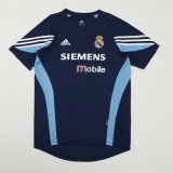 2003/2004  Real Madrid Training Royal Blue  Fans Retro 1:1 Quality Soccer Jersey