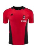 2008/2009 AC Milan Training Red Fans Retro 1:1 Quality Soccer Jersey