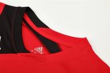 2007/2008 AC Milan Training Red Fans Retro 1:1 Quality Soccer Jersey
