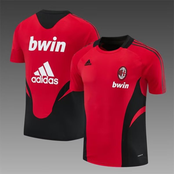 2008/2009 AC Milan Training Red Fans Retro 1:1 Quality Soccer Jersey