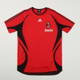 2006/2007 AC Milan Training Red Fans Retro 1:1 Quality Soccer Jersey