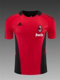2008/2009 AC Milan Training Red Fans Retro 1:1 Quality Soccer Jersey