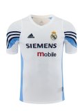 2003/2004  Real Madrid Training White  Fans Retro 1:1 Quality Soccer Jersey