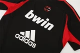 2006/2007 AC Milan Training Black Fans Retro 1:1 Quality Soccer Jersey