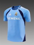 2005/2006 Real Madrid Training Light Blue Fans Retro 1:1 Quality Soccer Jersey