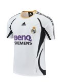 2006/2007 Real Madrid Training White  Fans Retro 1:1 Quality Soccer Jersey