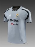 2004/2005 Real Madrid Training Grey Fans Retro 1:1 Quality Soccer Jersey