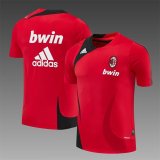 2007/2008 AC Milan Training Red Fans Retro 1:1 Quality Soccer Jersey