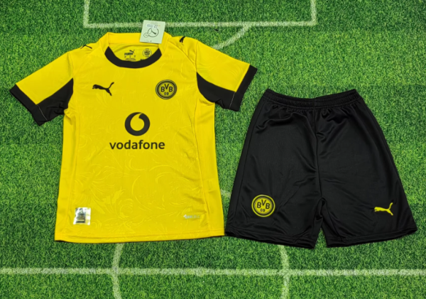25/26 Dortmund  Special Edition Kids Kits  1:1 Quality Soccer Jersey