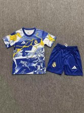 25/26 Real Madrid Co-branded Special Edition  Kids Kits 1:1 Quality Soccer Jersey