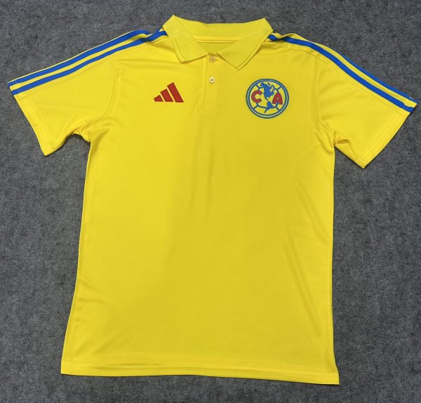 25/26 Club American  POLO  Special Edition Fans 1:1 Quality Soccer Jersey