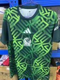 26/27 (2026) Mexico  Green Training Clothing  Fans 1:1 Quality Soccer Jersey