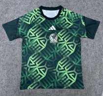 26/27 (2026) Mexico  Green Training Clothing  Fans 1:1 Quality Soccer Jersey