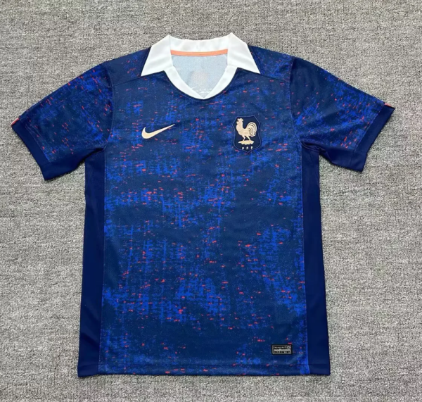 25/26 France Home 1:1 Quality Soccer Jersey